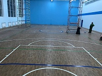 Нанесение спортивной разметки